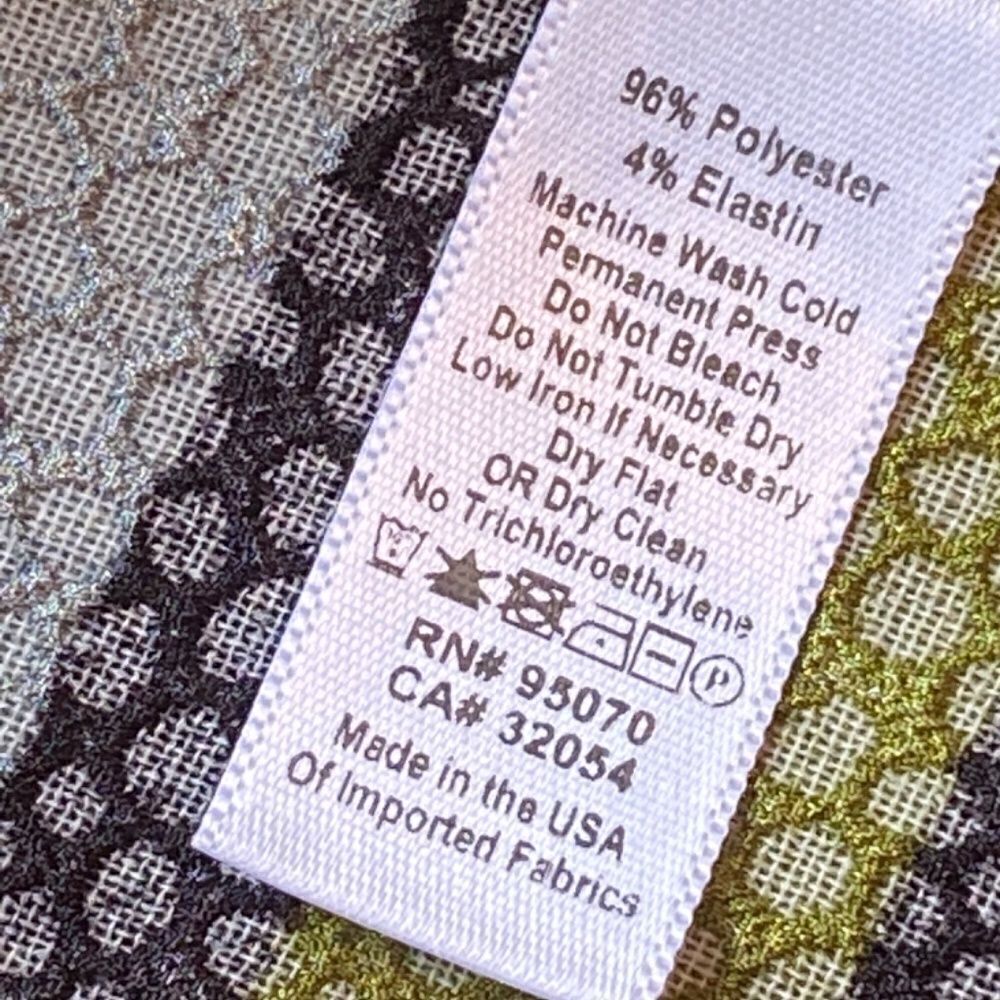 0176 Anthropology Weston Wear Boho Geometric Dress Tunic Size M New - Picture 7 of 10